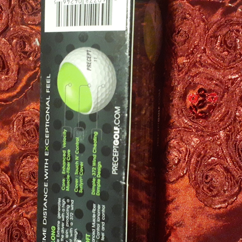 Golf balls set of 3 in a box